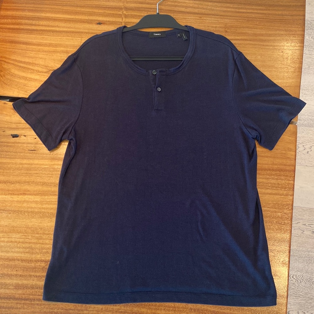 Theory Men’s Solid Henley